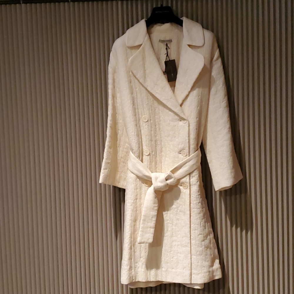 Bottega Veneta Womens Coat Silk Organza size 40